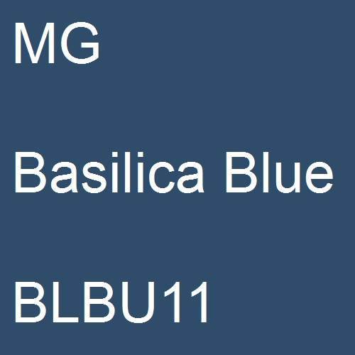 MG, Basilica Blue, BLBU11.